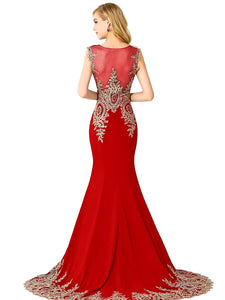 Surial Mermaid Evening Gown