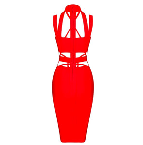 Kayliah Cut Out Bandage Dress