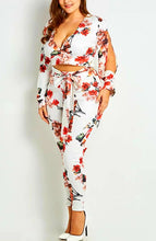 Jolie Floral Print Set- Plus Size