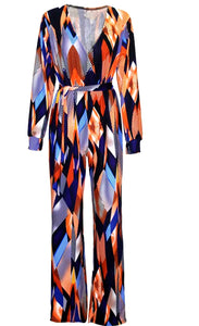 Medley Fashion Wide Leg Jumpsuit- Plus Size