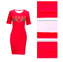I Am Queen Fashion  Dress- Plus Size