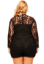 Bridget Plus Size Lace Romper