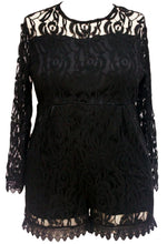 Bridget Plus Size Lace Romper