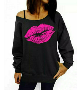 Lips Loose Fit Sweater