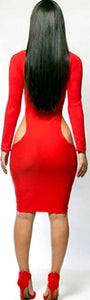 Dream Bodycon Dress-Red