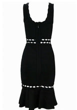 Shaunie Black Bandage Dress