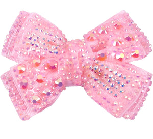 Raleigh's Pearl Hair Bow ~ Pink