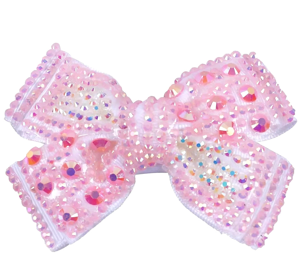 Raleigh's Pearl Hair Bow ~ Light Pink