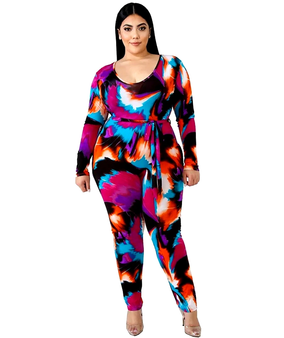 Colored Me Well Plus Size Jumpsuit