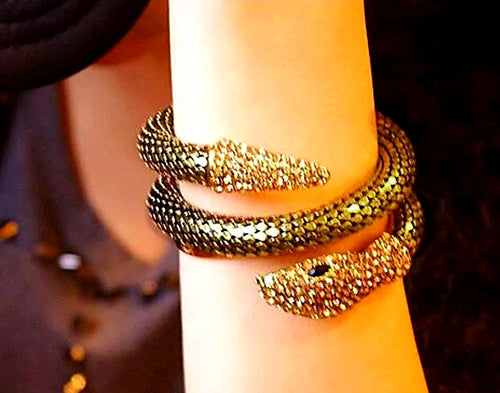 Baroque Style Snake Bracelet