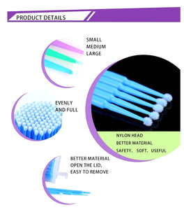 Eyelash Extension Micro Brushes