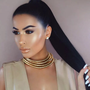 Kim K.  Collar Choker Necklace