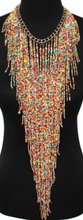 Bohemian Style Resin Bead Necklace