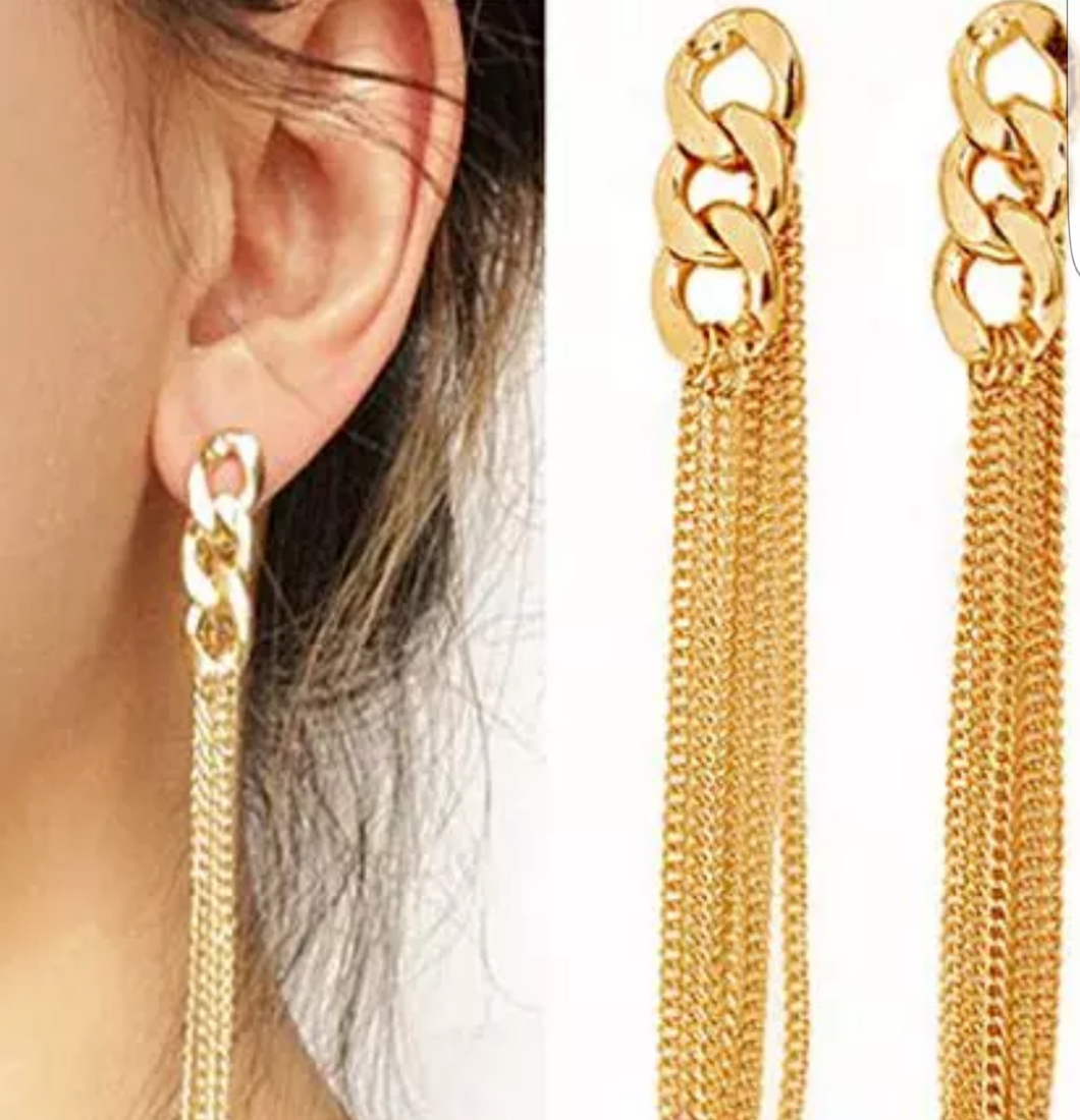 Retro Drop Earring Tassel
