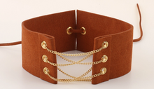 Jewellery Faux Suede Wide Choker
