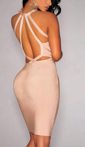 Seamyla Back View Bandage Dress