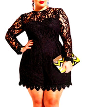 Bridget Plus Size Lace Romper