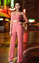 Madison High Waist Two Piece Trouser Set