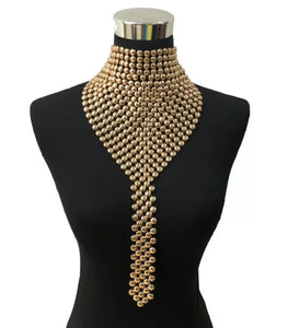 Lavishe Vintage Metal Choker