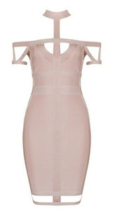 Simone Hollow Out Bandage Dress