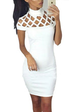 Mielle Hollow Out Trench Dress-Plus Size