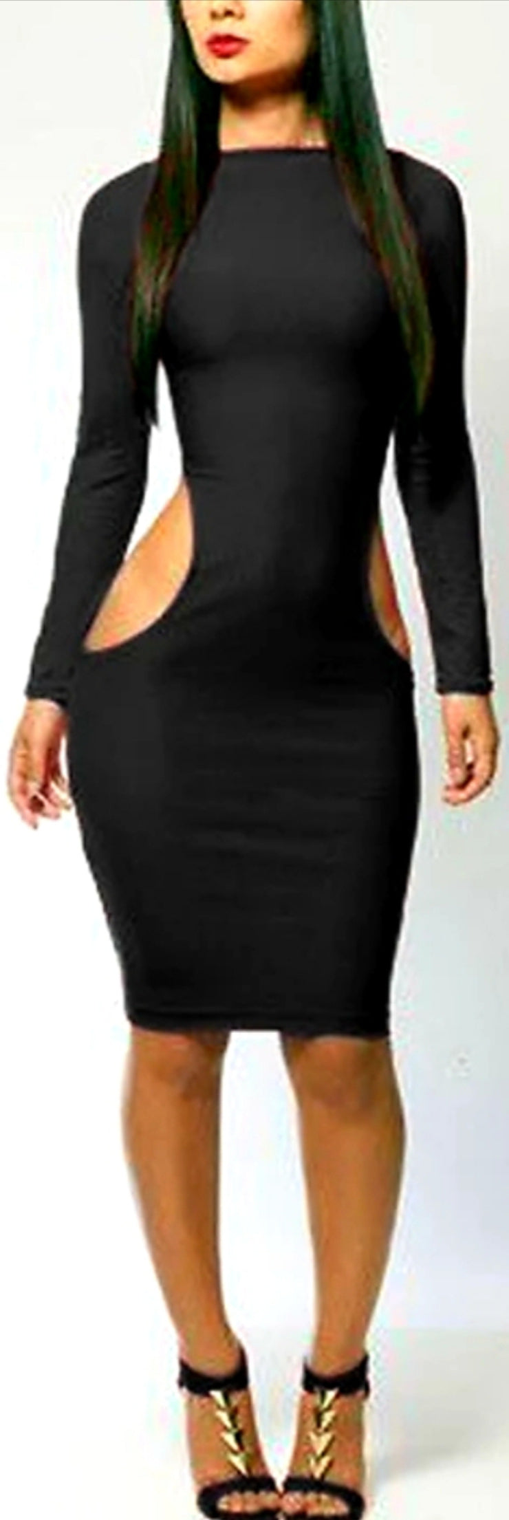 Dream Bodycon Dress-Black