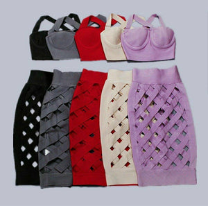 Luxe Sexy Two Piece Bandage Set