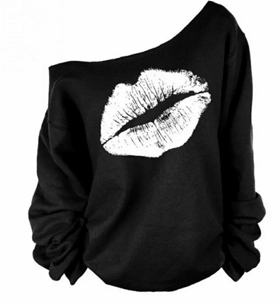 Lips Loose Fit Sweater