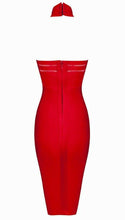 Alissia Red Bandage Dress