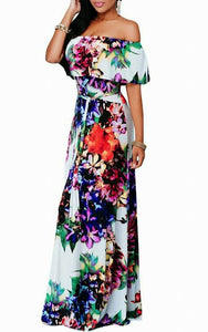 Monica Floral Print Dress