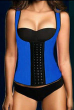 Becca Slimming Latex Waist Trainer-Blue