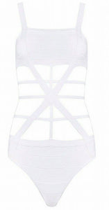 Jennifer Sexy One Piece Bandage Swim Suit