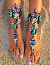 Crystal Leg Chain Anklet
