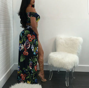Christy Floral  Two Piece Set