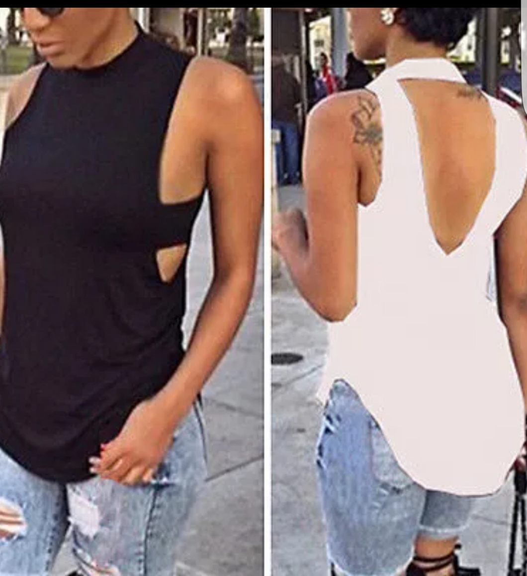 Summer Vest Sleeveless Top