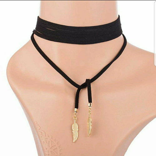 Femme Leaf Rope Chain