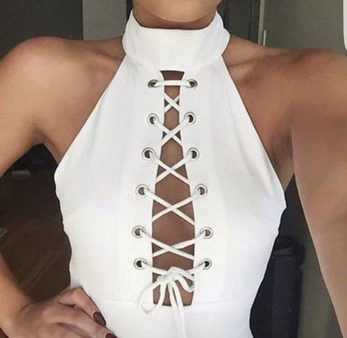 Kendra Tie Up Knitted Top