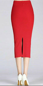 Saia Long Pencil Skirt